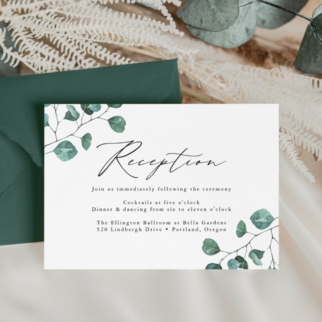 Recepción de Boda con Eucalipto Moderno (Subido por el creador)