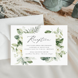 Recepción de Boda con Flores Blancas Lujuriantes y