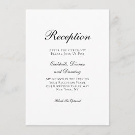 Recepción de Boda con Guión Formal Tradicional