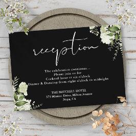 Recepción de Boda con Verde y Blanco