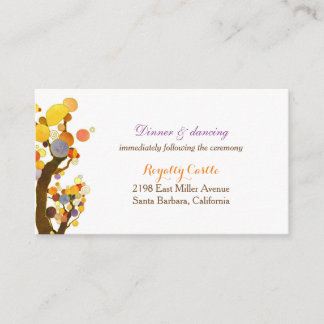 Recepción de boda de árbol mágico