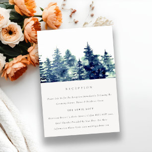 Recepción de Boda de Boda de Nieve en el bosque de