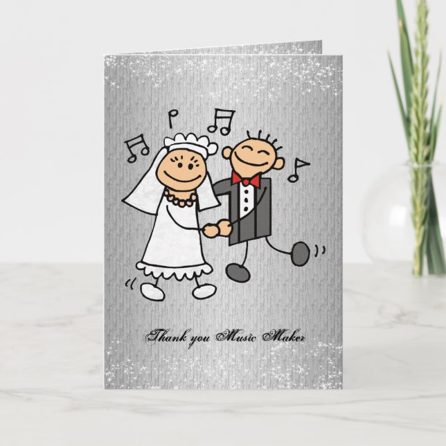 Recepción de Boda de Música de Agradecimiento (Anverso)