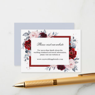 Recepción de boda de pizarra azul turbia
