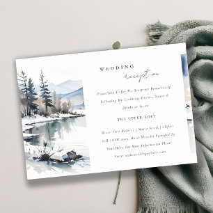 Recepción de Boda del Lago de la Montaña de la Nie