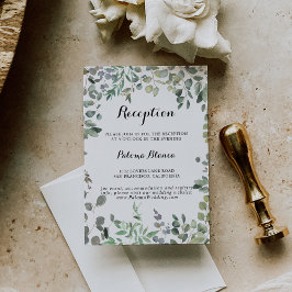 Recepción de Boda Delight del Foliage del Eucalypt