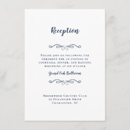 Recepción de Boda Elegante Chic Azul Delicado