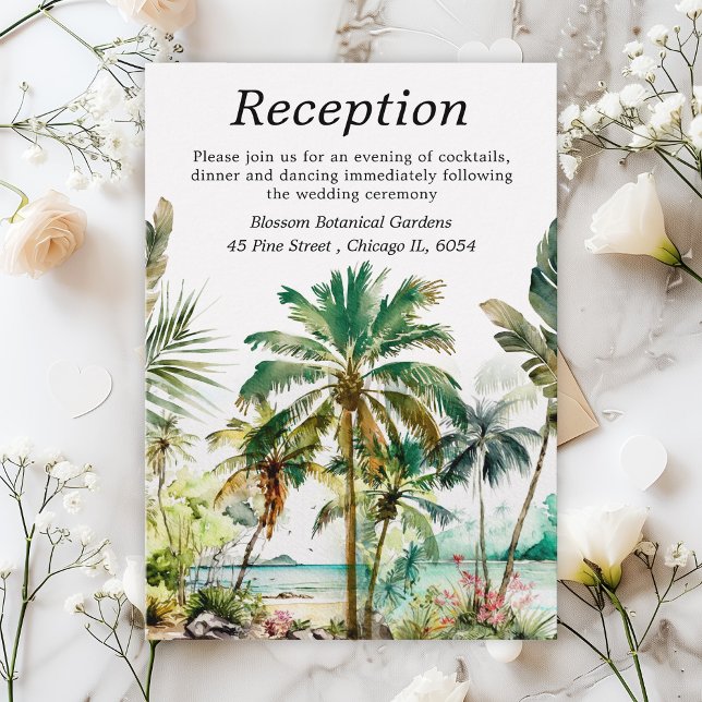 Recepción de Boda en Destino de Playa Tropical (Subido por el creador)