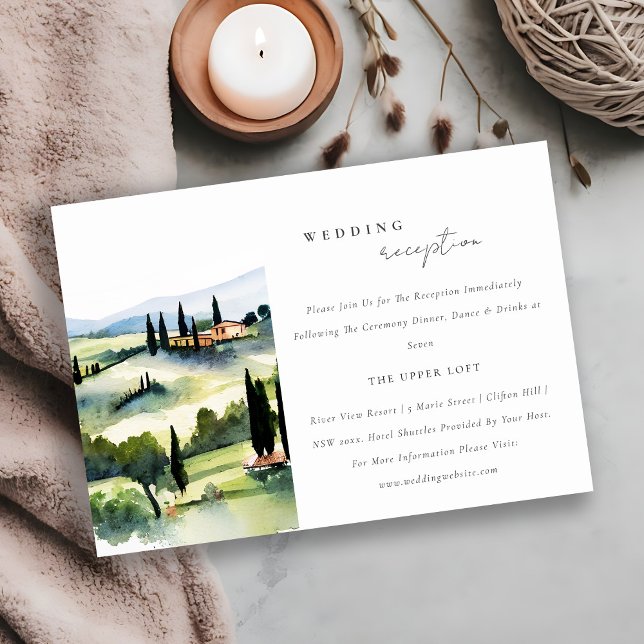 Recepción de Boda en el Paisaje de la Toscana Ital (Subido por el creador)