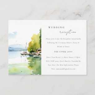 Recepción de Boda en el paisaje del Lago de Ginebr
