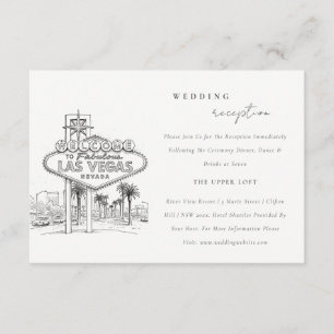 Recepción de Boda en Las Vegas Nevada Sketch Scape