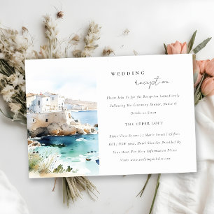 Recepción de Boda en Puglia Italia Acuarela
