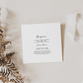 Recepción de boda española simple