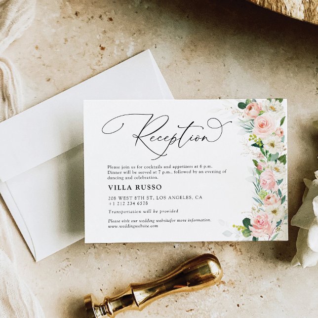 Recepción de boda Ethereal Rubor Roes Rosa (Subido por el creador)