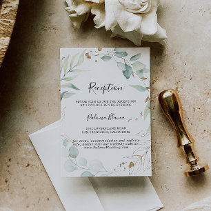 Recepción de Boda Eucaliptos de Oro