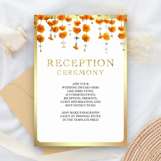 Recepción de boda floral de Marigold al sur de la  (Subido por el creador)