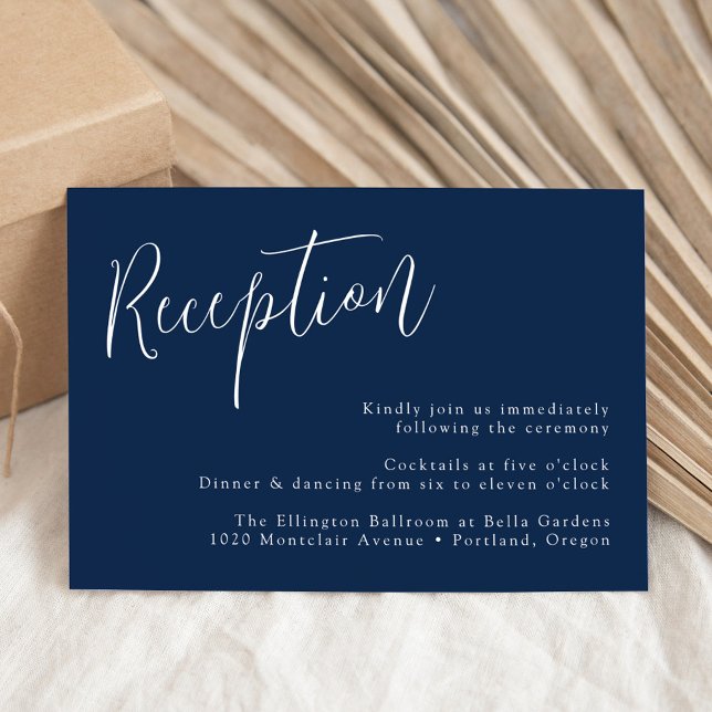 Recepción de Boda Marina con Guión Simple (Subido por el creador)