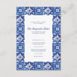 Recepción de boda mediterránea blanca y moderna