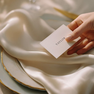 Recepción de boda Mini Tarjeta de perfil de invita