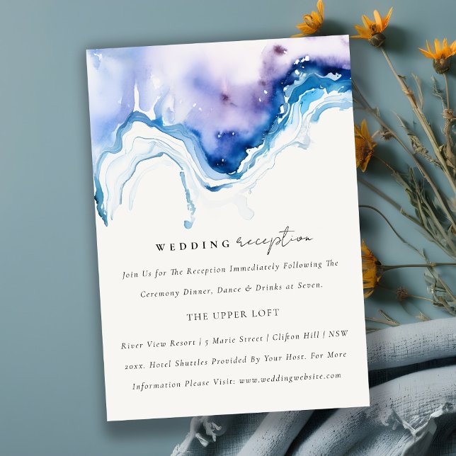 Recepción de Boda Minimal Chic Costera Marina (Subido por el creador)