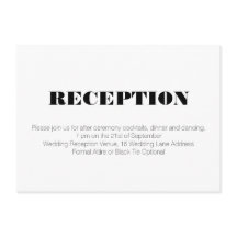 Recepción de Boda Moderna en Blanco y Negro