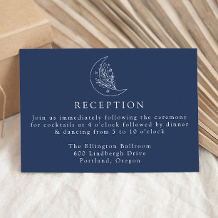 Recepción de Boda Naval de Luna y Estrellas Elegan