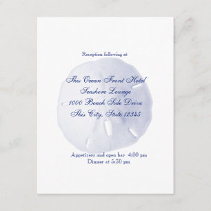 Recepción de Boda Real Azul Dólar de Arena
