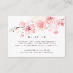 Recepción de Boda Rosa de Dos Bandos de Cerezo Blo