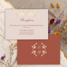 Recepción de boda rústica floral y eterna