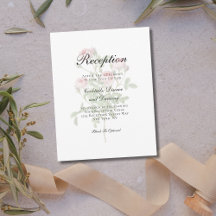 Recepción de Boda Tradicional de Rosas Rosadas 