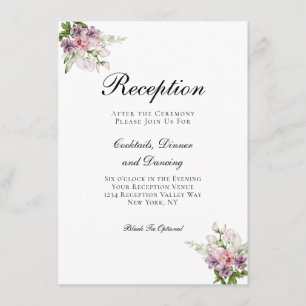 Recepción de Boda Tradicional Floral Verde Rosa