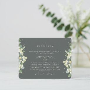 Recepción de Boda Verde de Nevada + Eucalipto