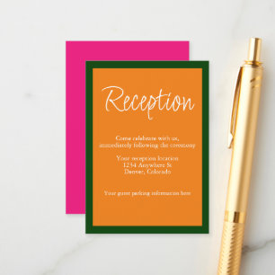 Recepción de boda Vibrante Mezcla y Combina Amanec