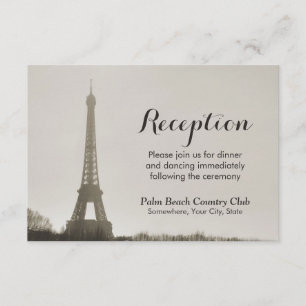 Recepción de Boda Vintage Torre Eiffel París