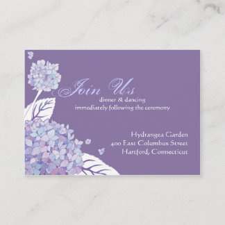 Recepción de bodas de Hydrangea