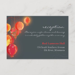 Recepción de bodas de linternas Fiestas asiáticas