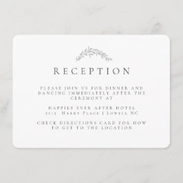 Recepción de bodas de monograma de la guirnalda bl