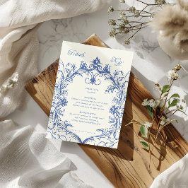 Recepción de bodas de monograma floral vintage en 