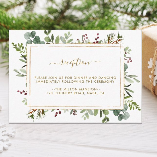 Recepción de bodas de Navidades de la vegetación b (Subido por el creador)