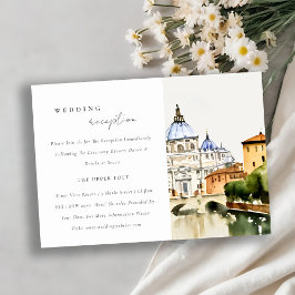 Recepción de bodas de paisajes en el Vaticano Roma