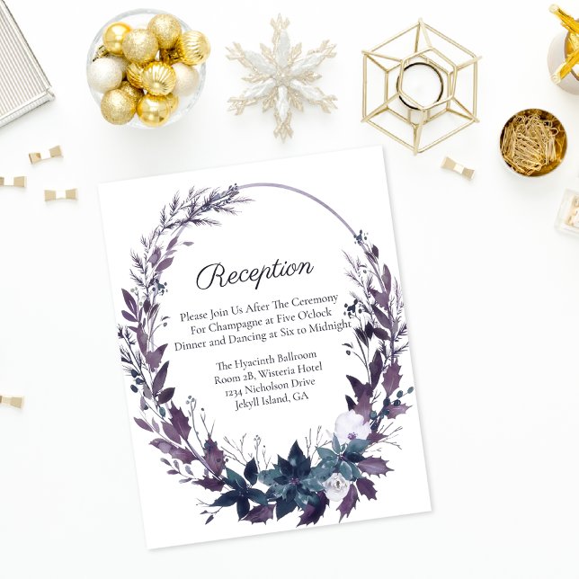Recepción de bodas de Poinsettia Florals | Moody B (Subido por el creador)
