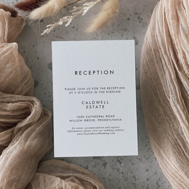 Recepción de bodas de tipografía de moda (Subido por el creador)