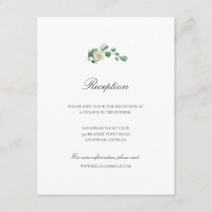 Recepción de bodas de verde simple megan