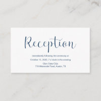 Recepción de bodas, diseño mínimo, fuente azul mar