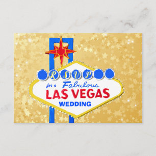 Recepción de bodas RSVP Las Vegas Golden