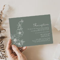 Recepción de Boho Green Destination Floral Wedding