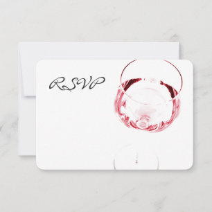 recepción de cristal de vino tinto RSVP