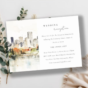 Recepción de la boda de la ciudad de Portland Oreg