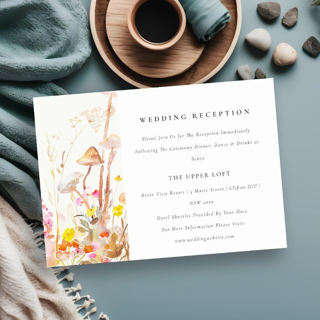 Recepción de la boda de la flor silvestre (Subido por el creador)