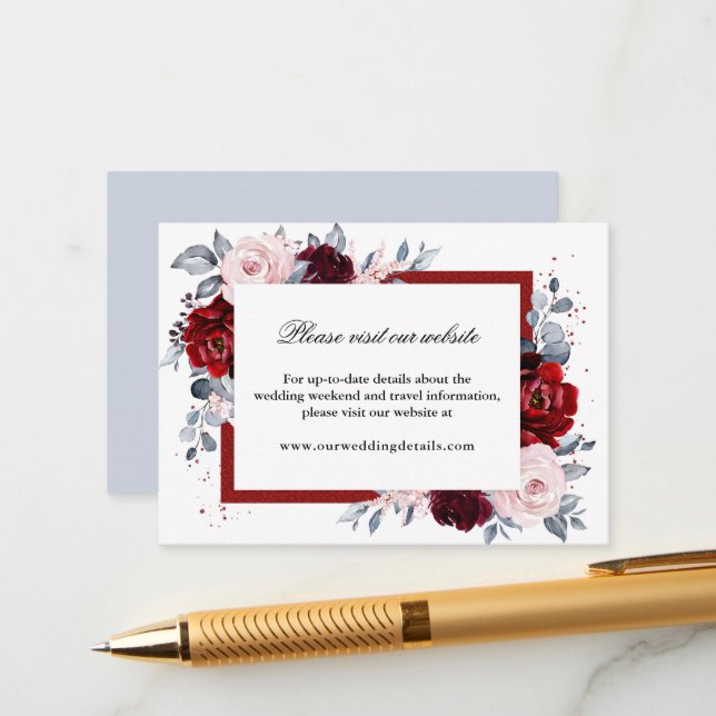 Recepción de la boda de la pizarra azul turbia (Anverso/Reverso In Situ)